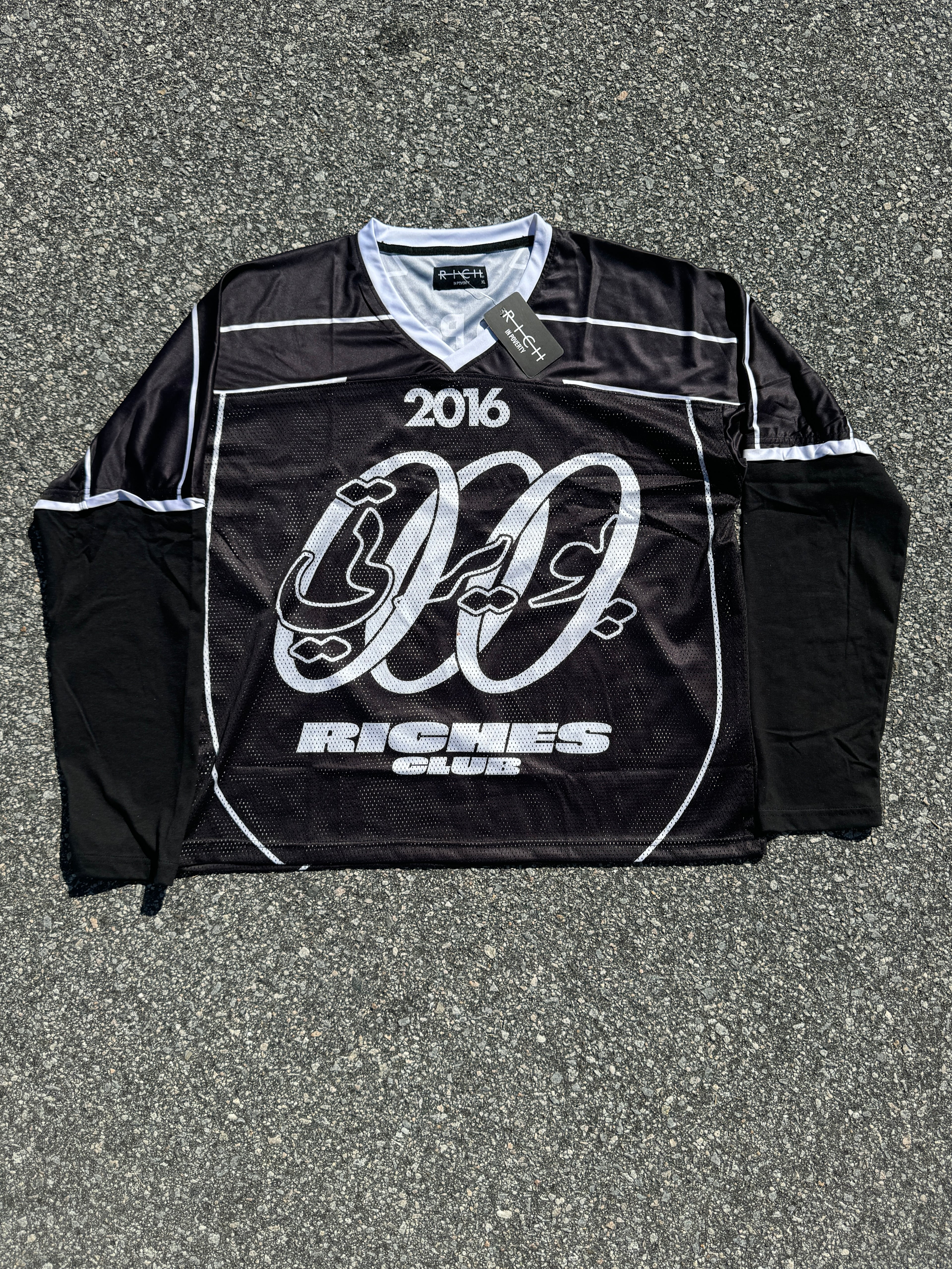 Mesh Long Sleeve Rich Jersey